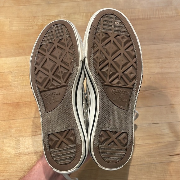 Rare Converse All Star Silver Skull Women’s Size 7 - Picture 6 of 15